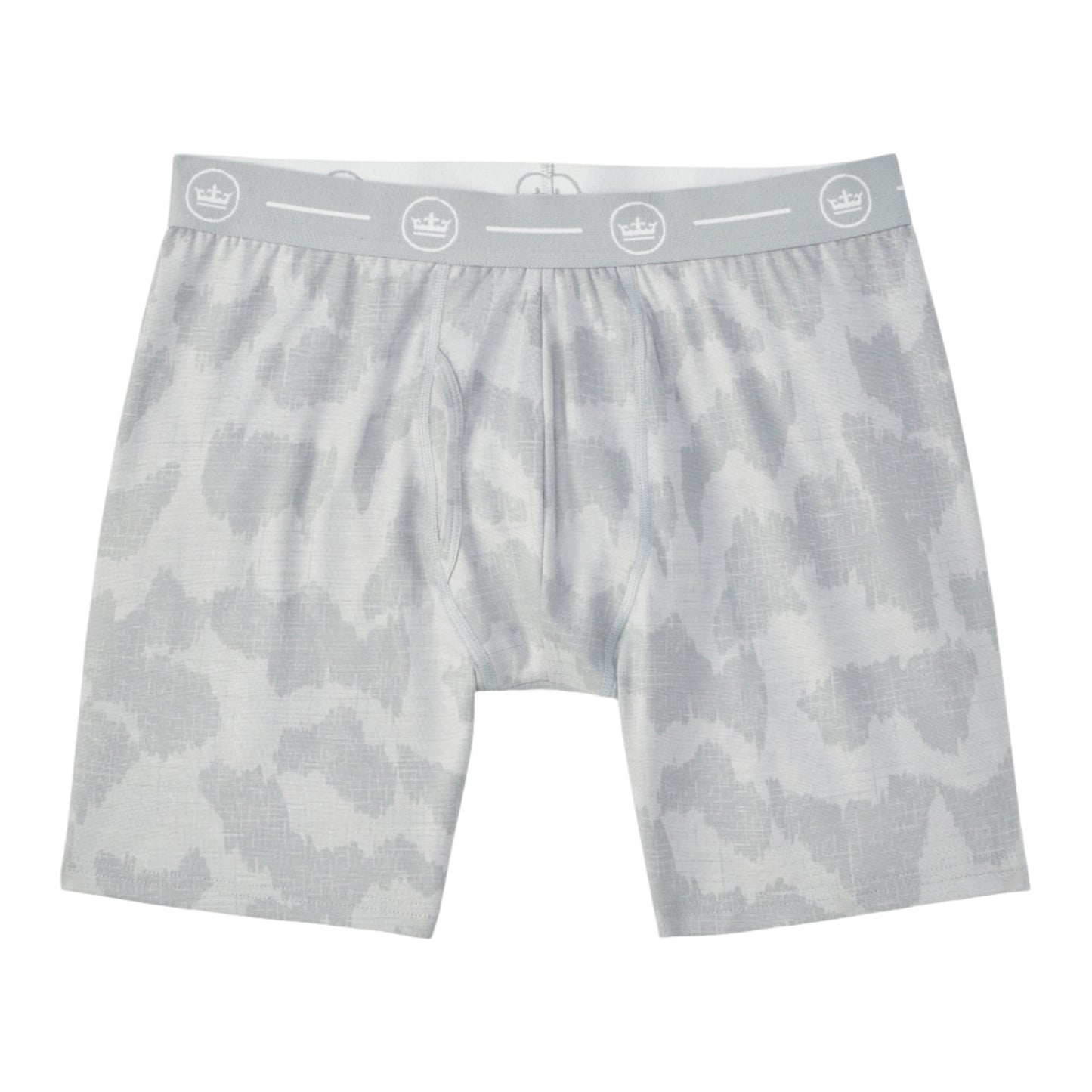 Windowpane Camo Performance Boxer Brief (Gale Grey)