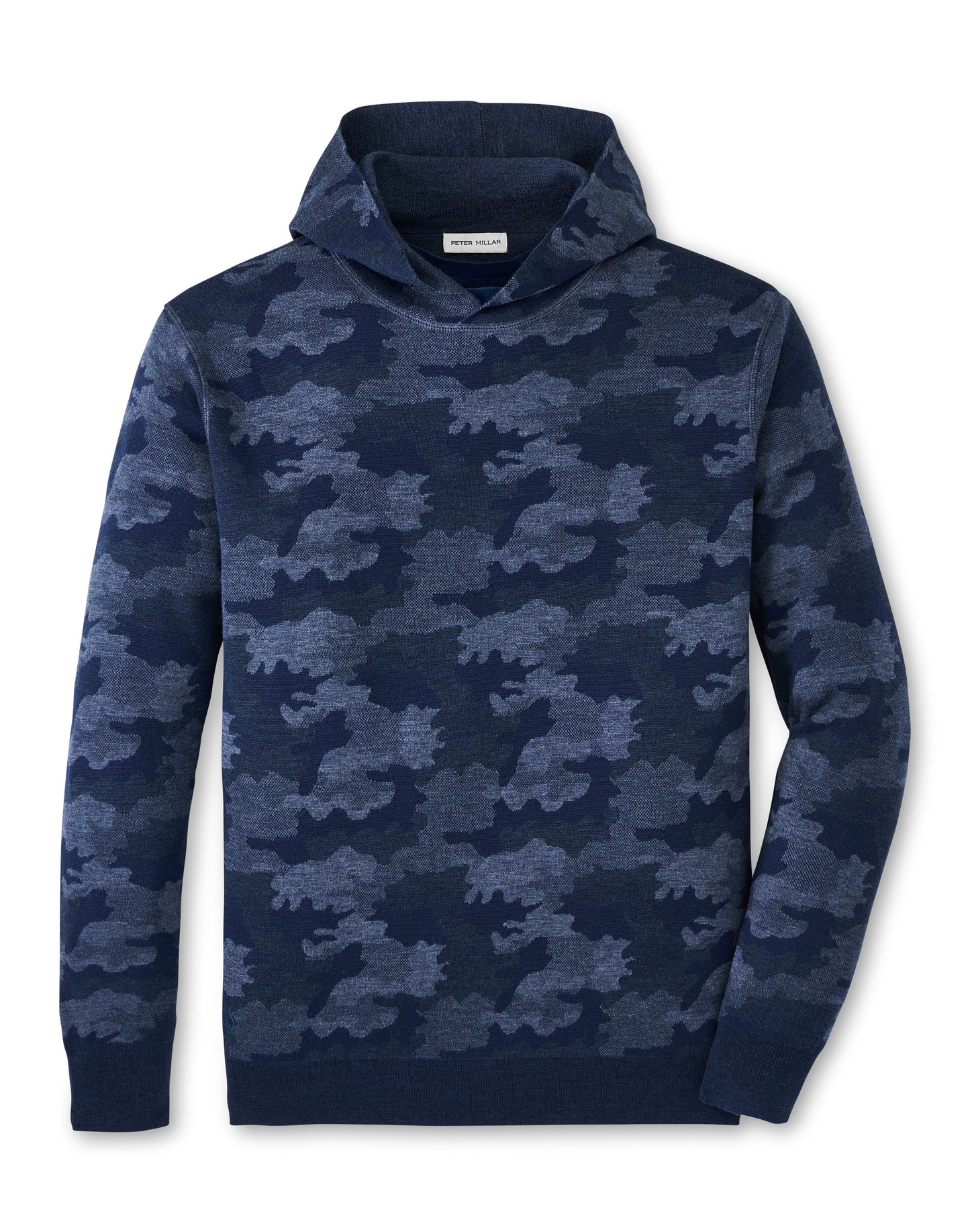 Reversible Camo Popover Hoodie (Navy)