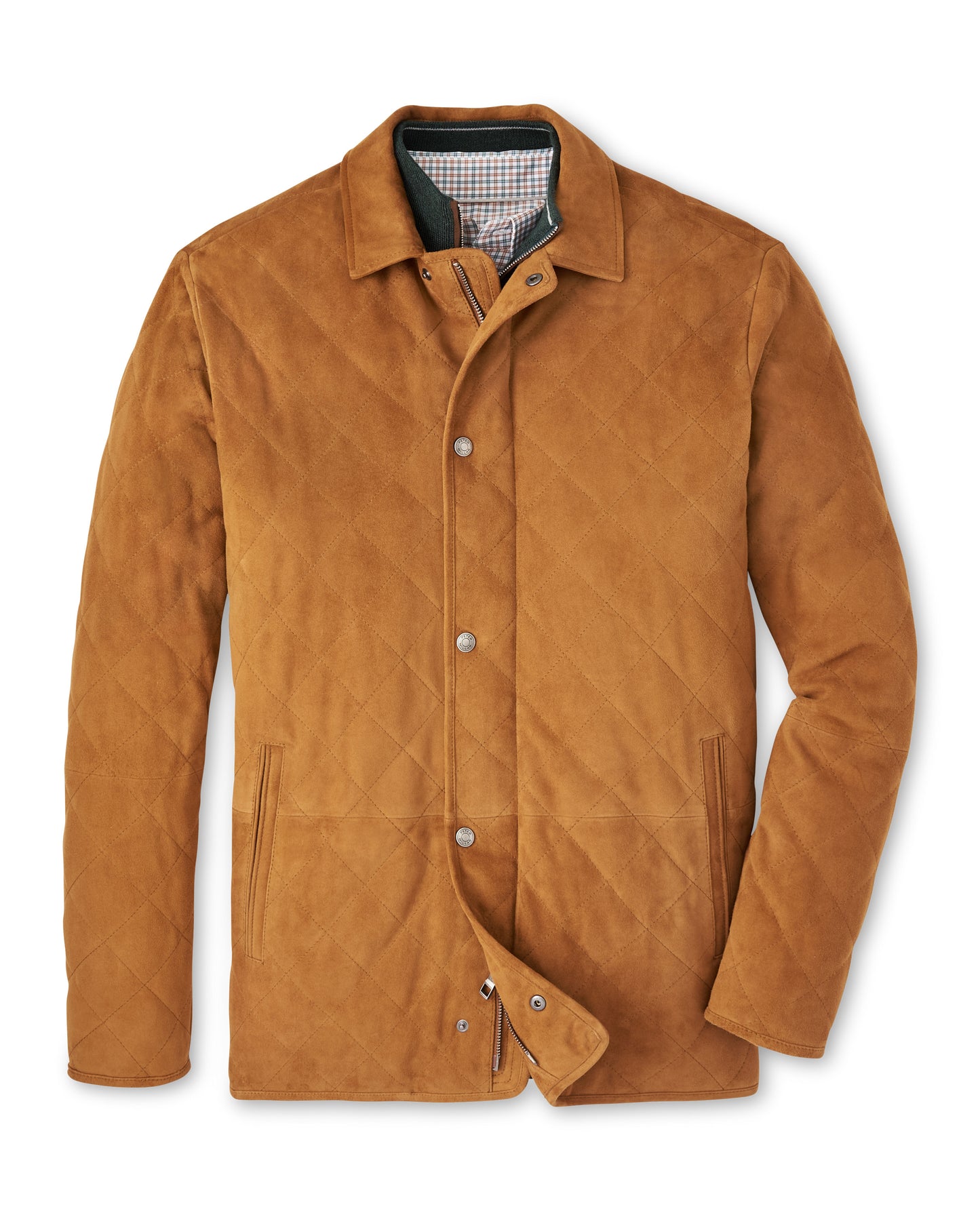Suffolk Suede Coat (Whiskey)