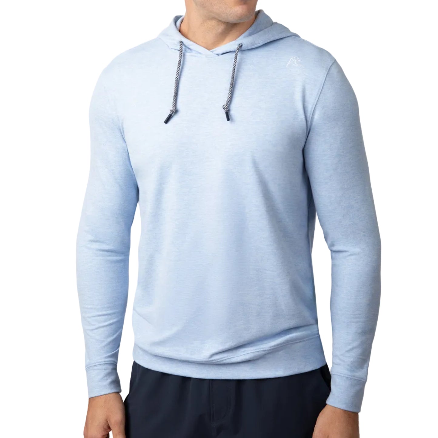 Hesi Performance Hoodie (Heather - Oxford Blue/White)