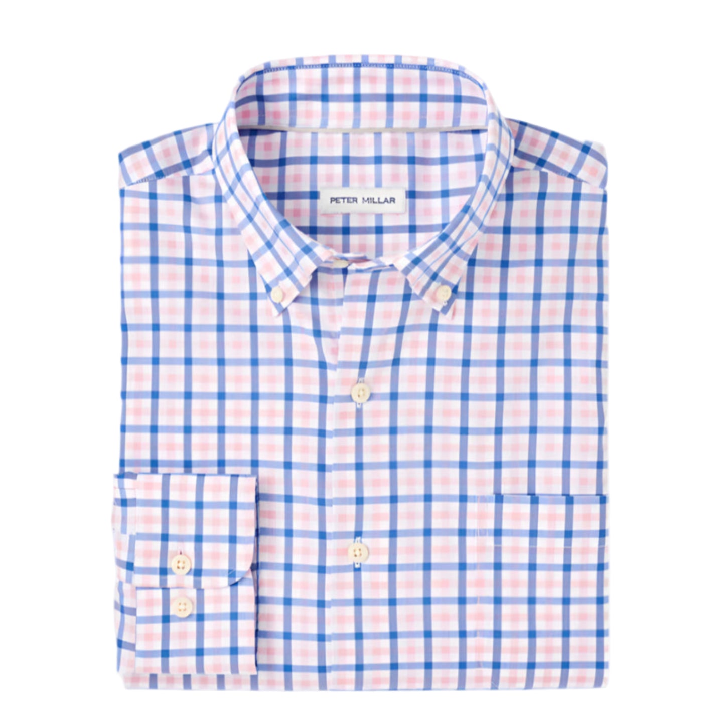 Gardner Crown Lite Cotton-Stretch Sport Shirt (Blue Poppy)