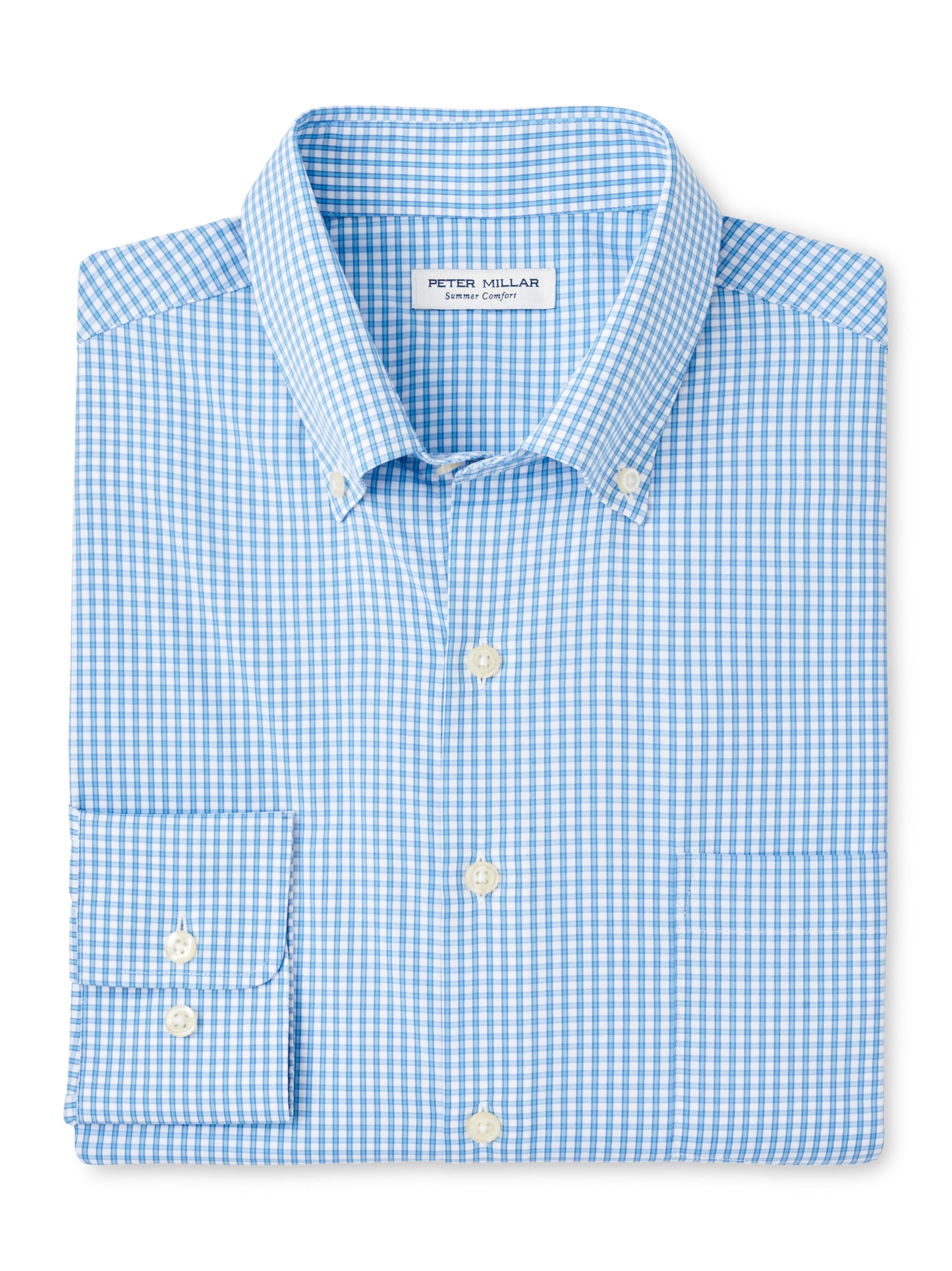 Derwent Performance Twill Sport Shirt (Seaport Blue)