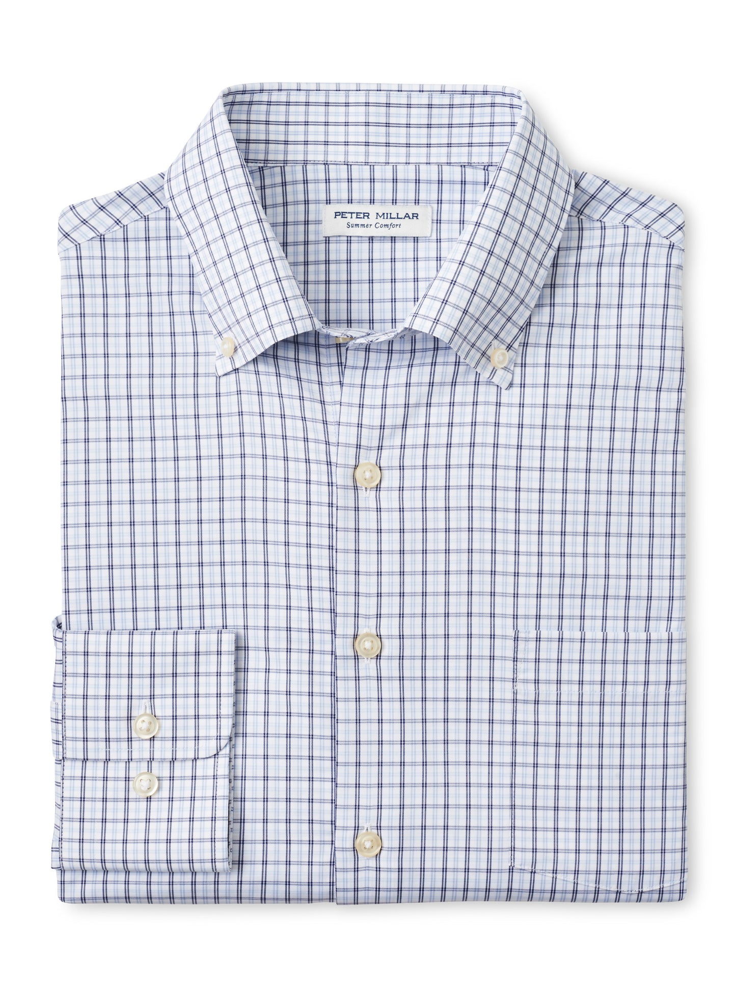 Hamilton Performance Twill Sport Shirt (Morning Blue)