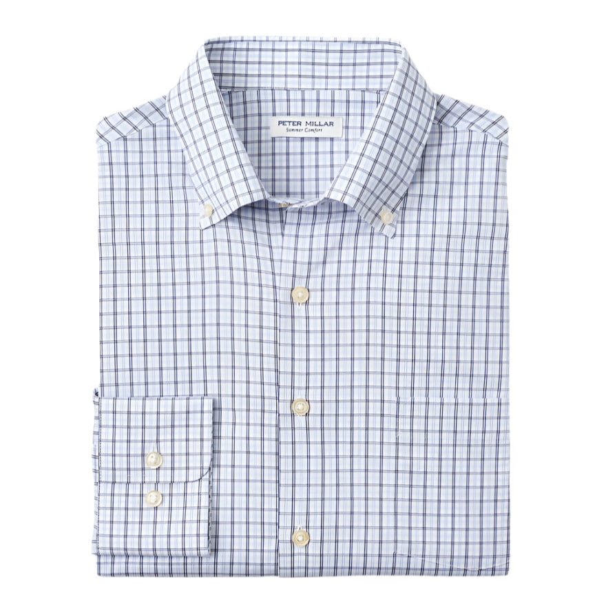 Hamilton Performance Twill Sport Shirt (Morning Blue)