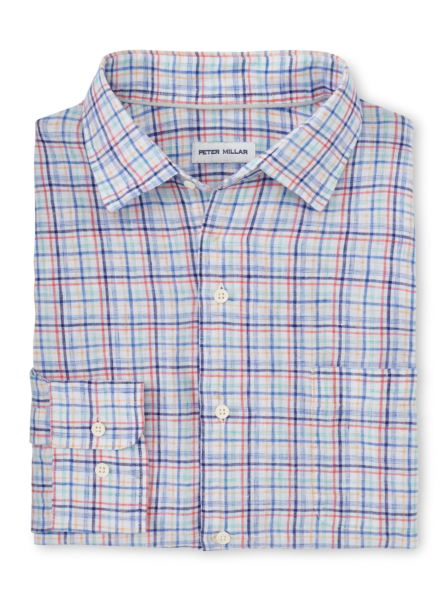 Clambake Linen Sport Shirt (Multi)