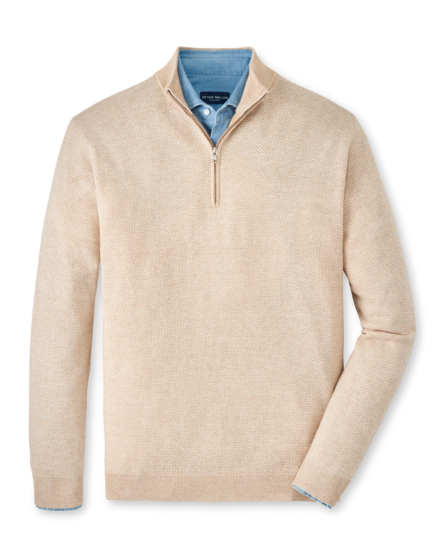 Ashland Quarter-Zip Sweater (Cheshire Brown)