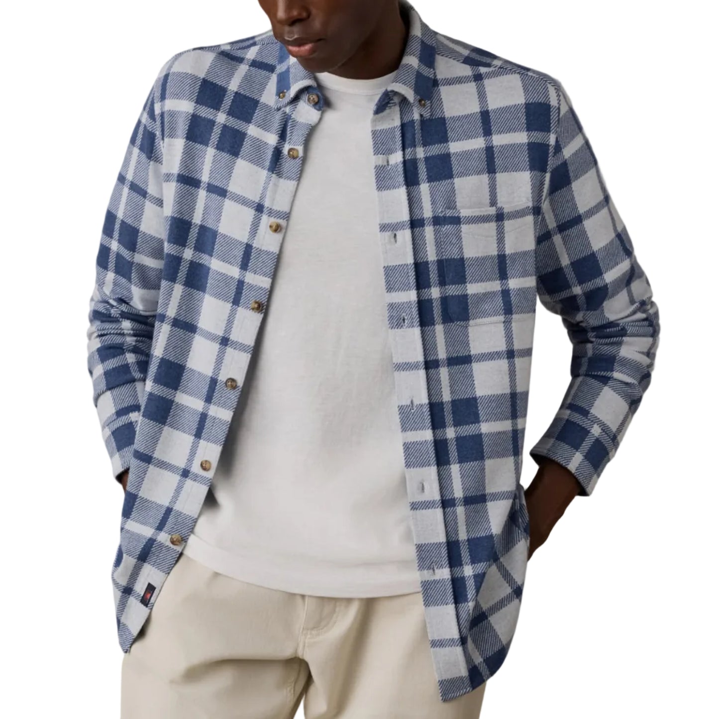 Legend Sweater Shirt (Stone Lake Plaid)