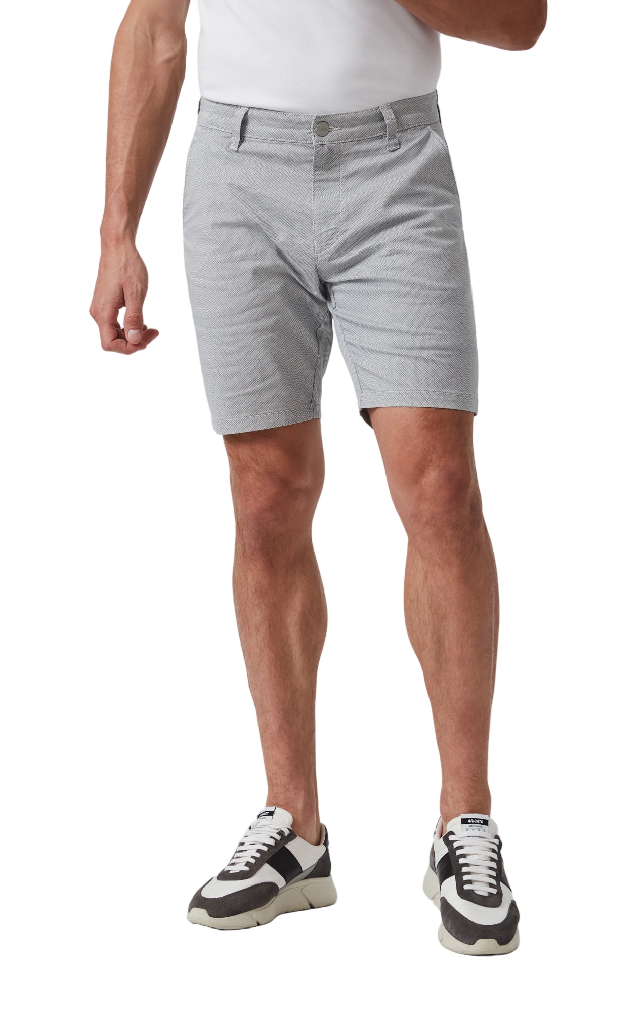 Arizona Shorts (Grey Tie Print)