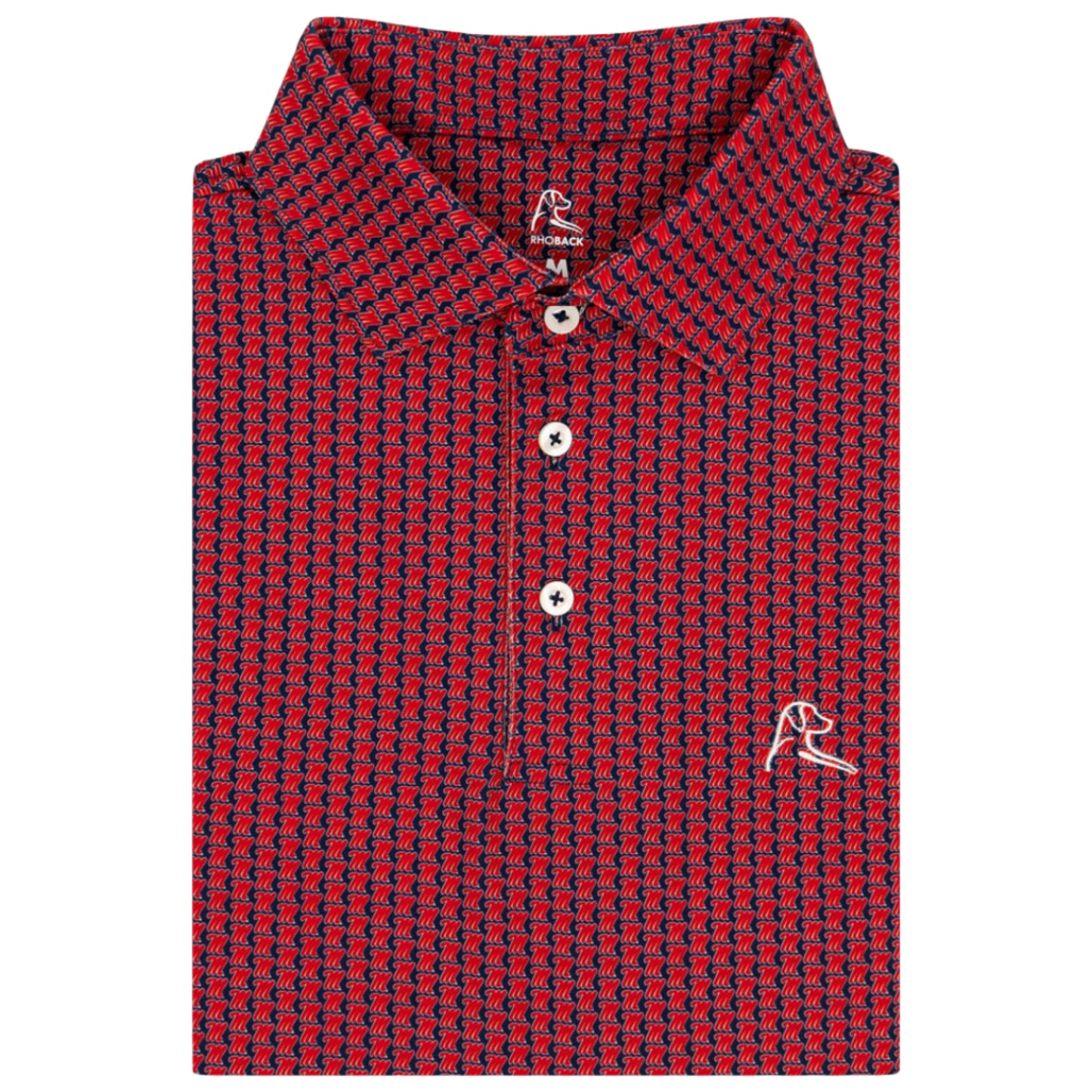 The Ole Miss Rebels Polo (Indigo Blue)