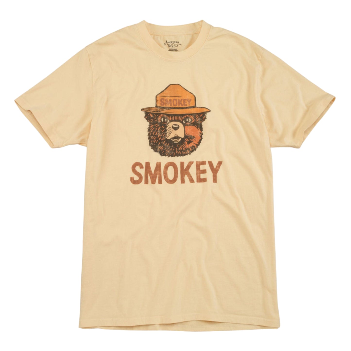 Red Label T-Shirt - Smokey Bear (Cream)