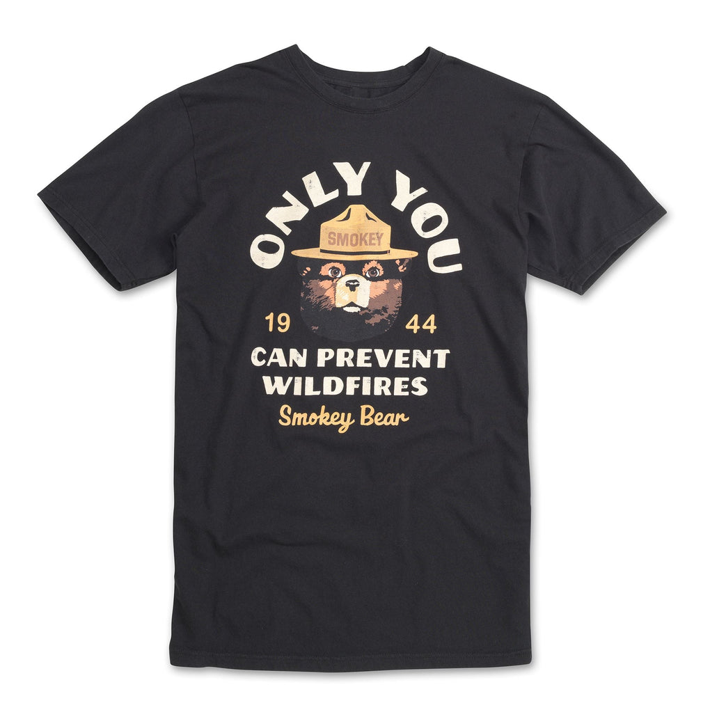 Red Label T-Shirt - Smokey Bear (Black)