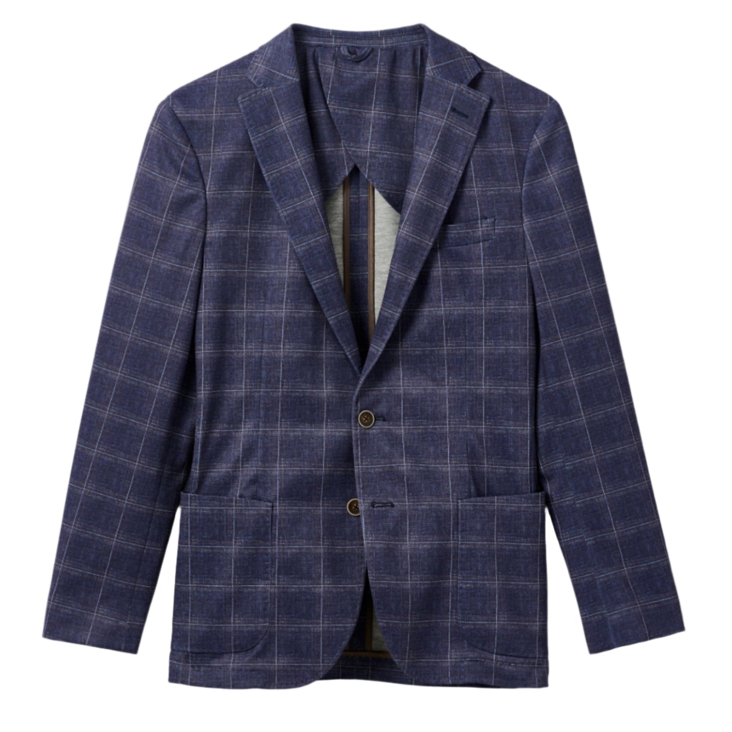 Hollander Top Shelf Stretch Knit Sport Coat (Navy)