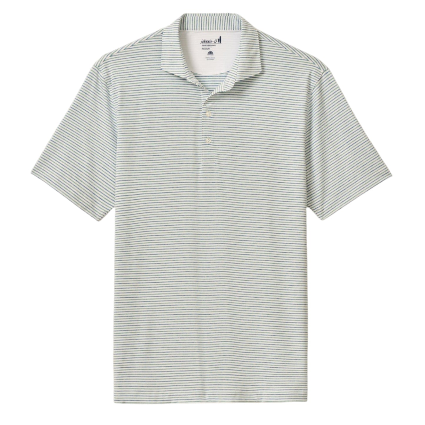 Performance Jersey Polo - Vik Stripe (Barrels Blue)