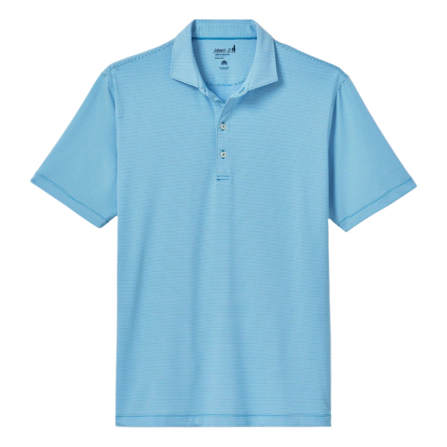 Performance Jersey Polo - Lyndonn Stripe (Majorca)