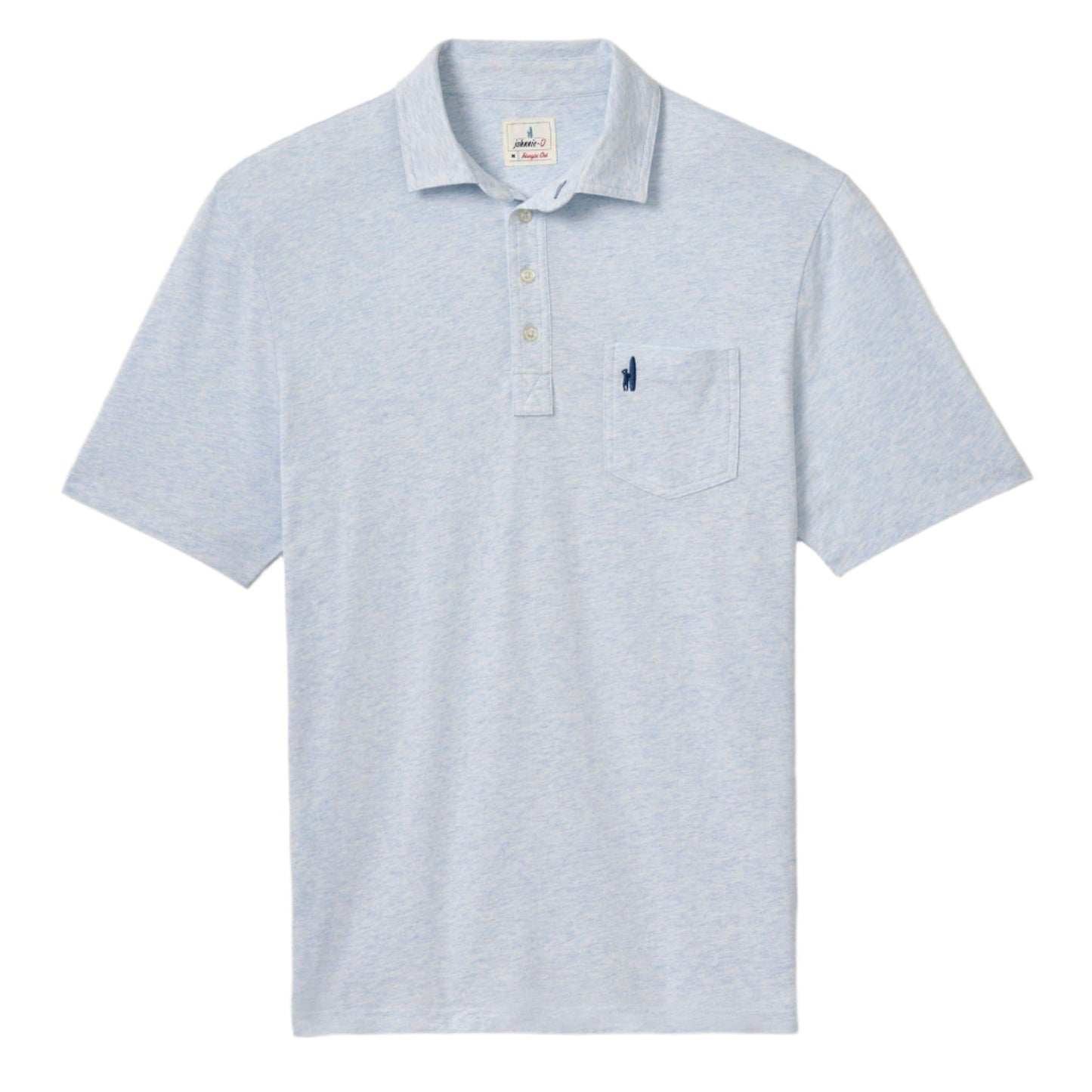 Original 4-Button Polo - Heathered 2.0 (Air)