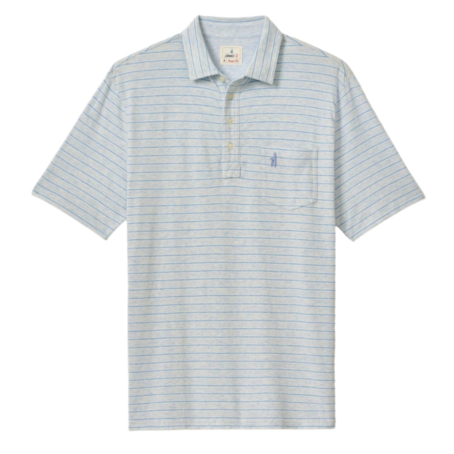 Original 4-Button Polo - Matthis Stripe (Air)