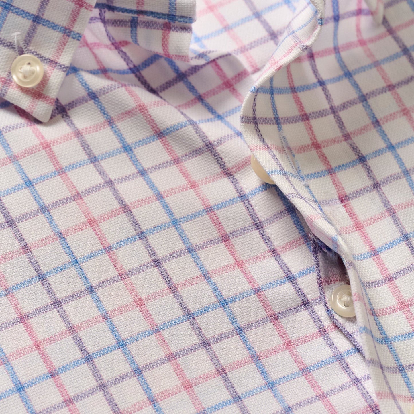 Paddock Performance Button Up Shirt (Porto Pink)