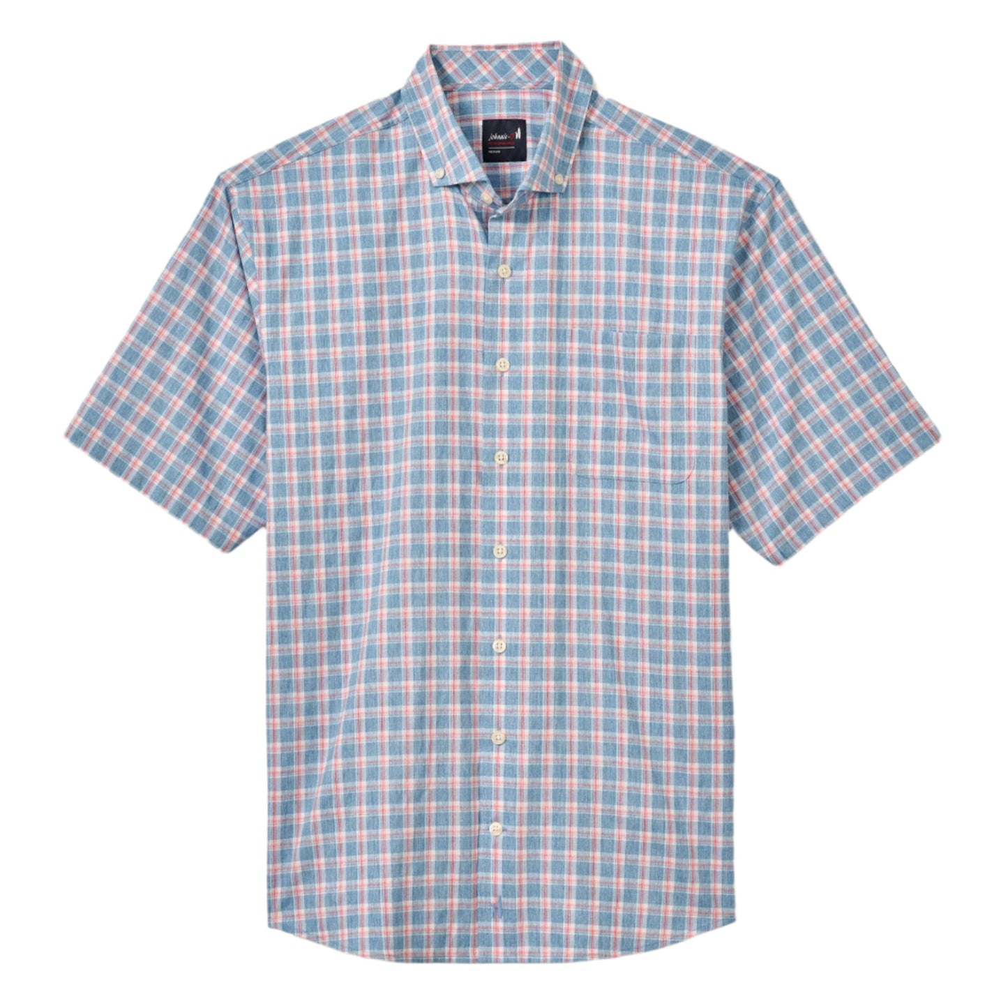 Short Sleeve Performance Button Down Shirt - Dane (Majorca)
