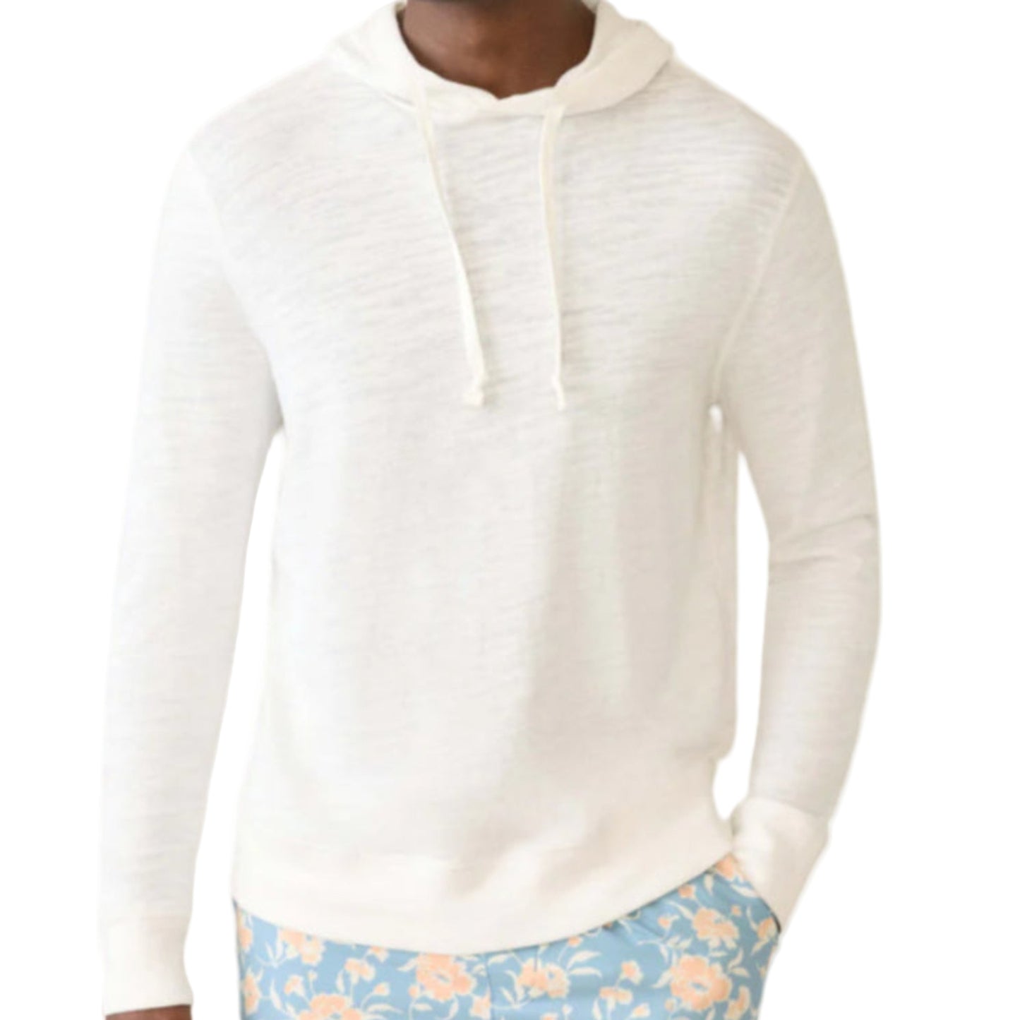 Sunwashed Midweight Organic Hoodie (White)