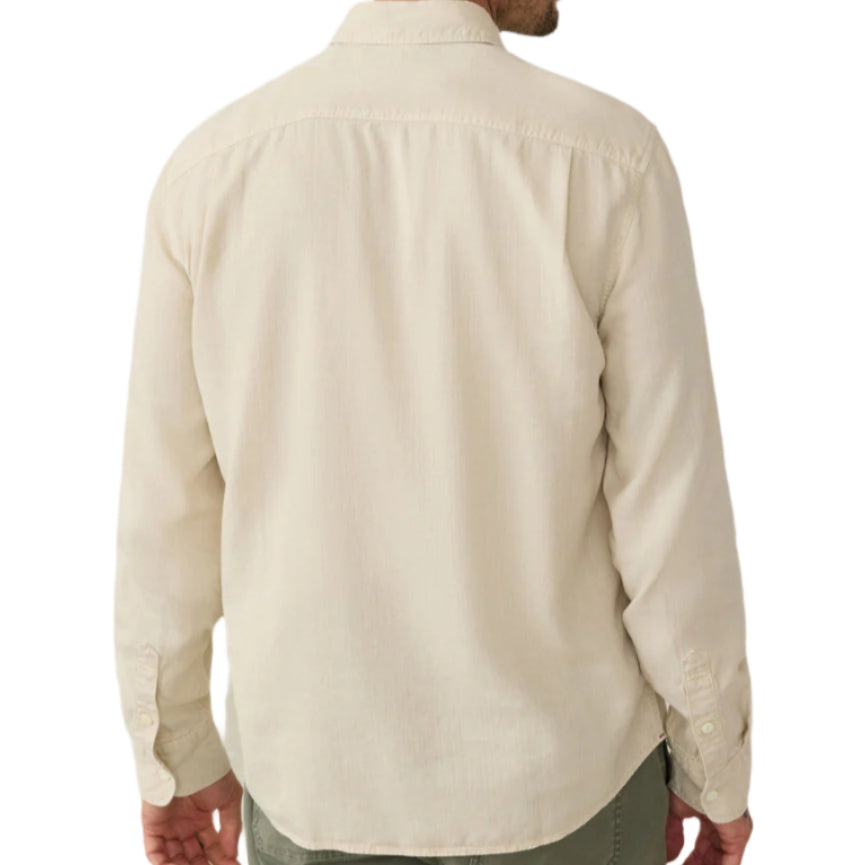 Tried & True Chambray Workshirt (Coastal Cream)