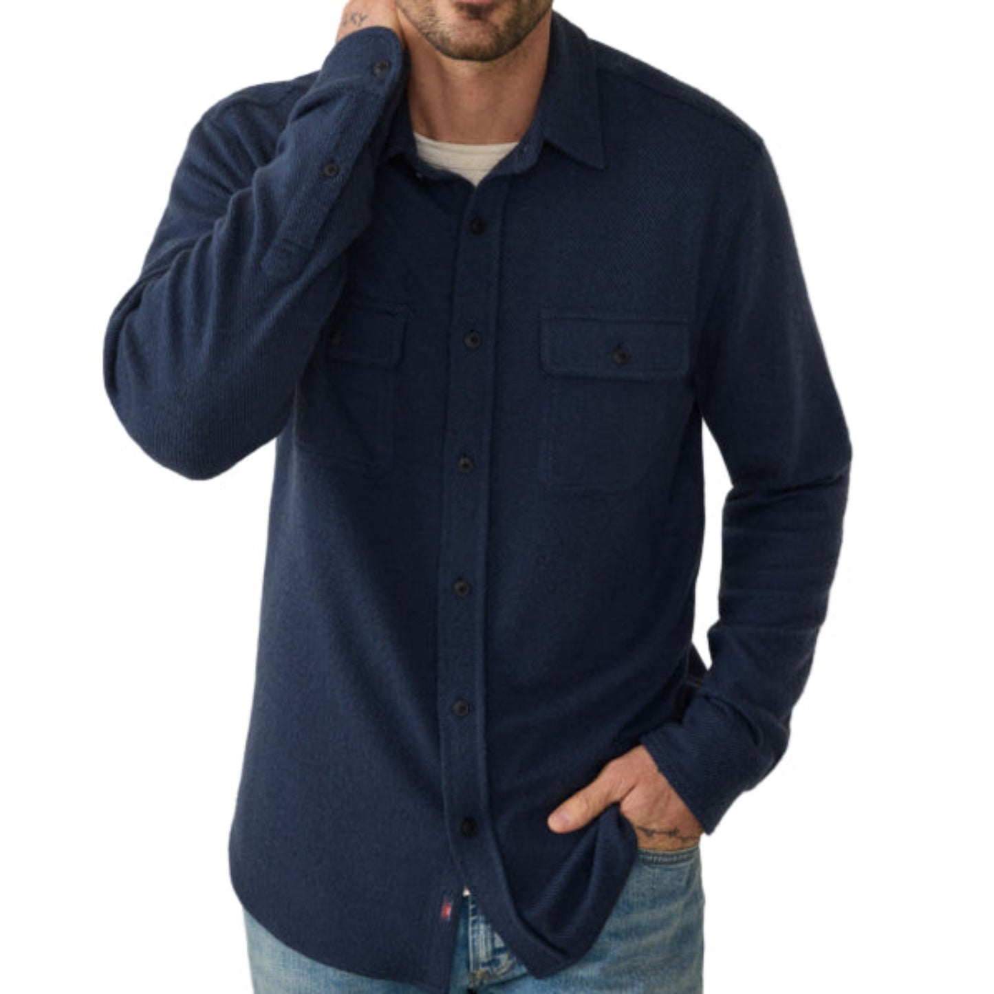 Legend Sweater Shirt (Brighton Navy Twill)