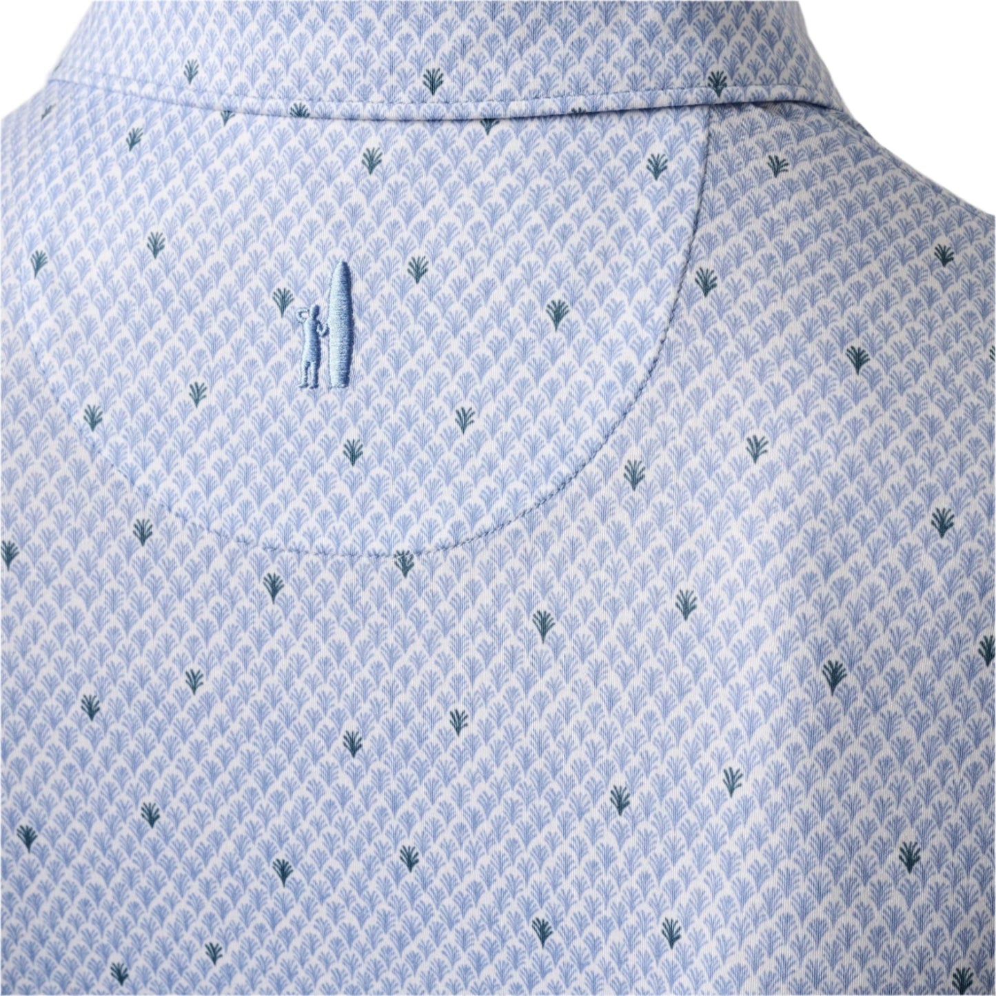 Featherweight Performance Polo - Fernando Print (Seychelles)