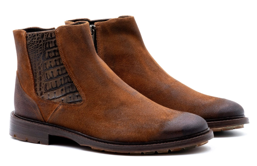 McKinley Suede Boots (French Roast)