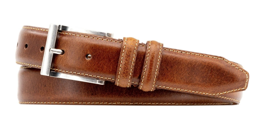Bill Water Buffalo Belt (Burnt Cedar)