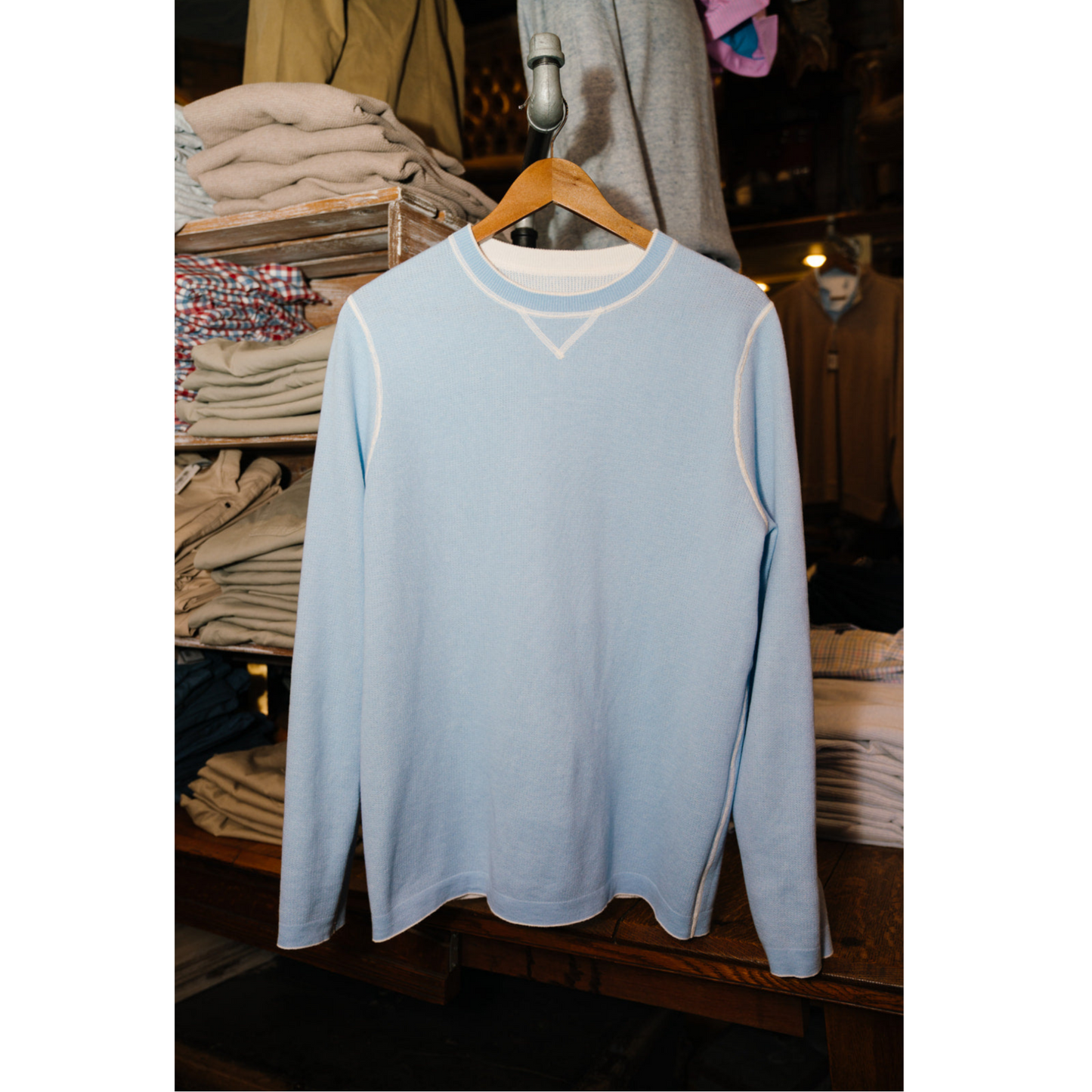 Sundunes Reversible Cozy Pullover (Off White)