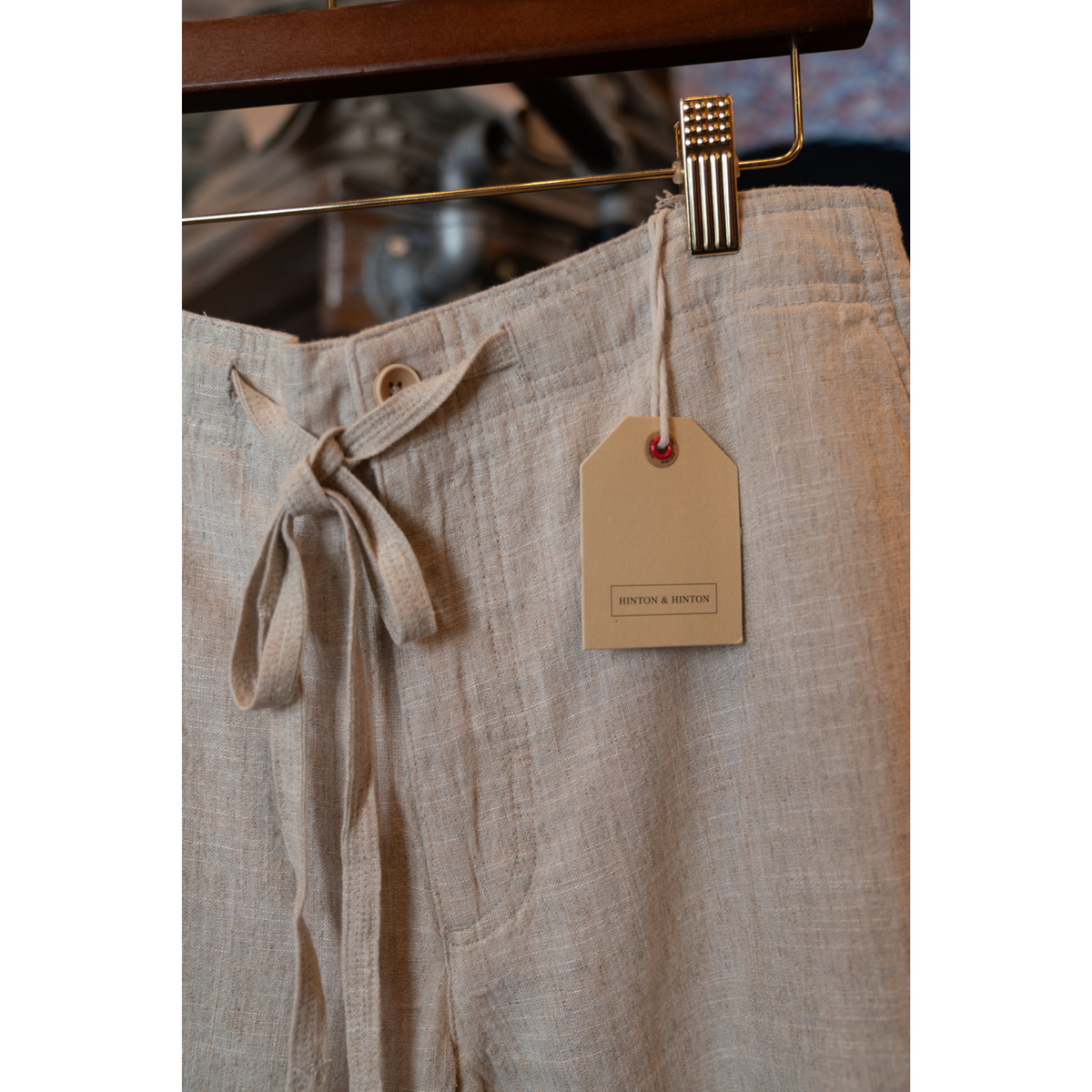 Sundunes Linen Shorts (Sand)