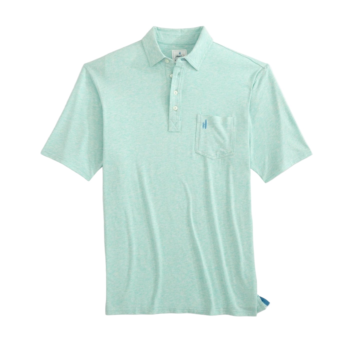 Original 4-Button Polo - Heathered 2.0 (Snorkel)