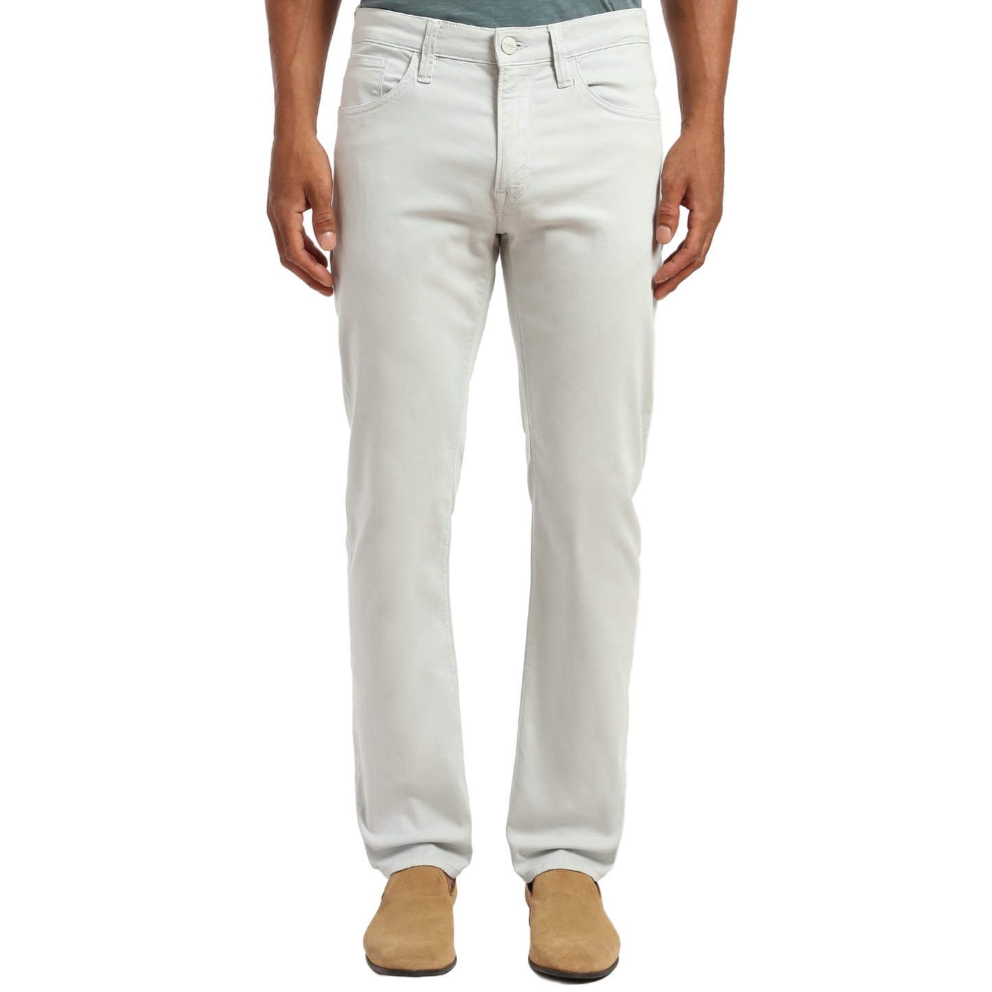 Charisma Relaxed Straight Leg Pants (Pearl Twill)