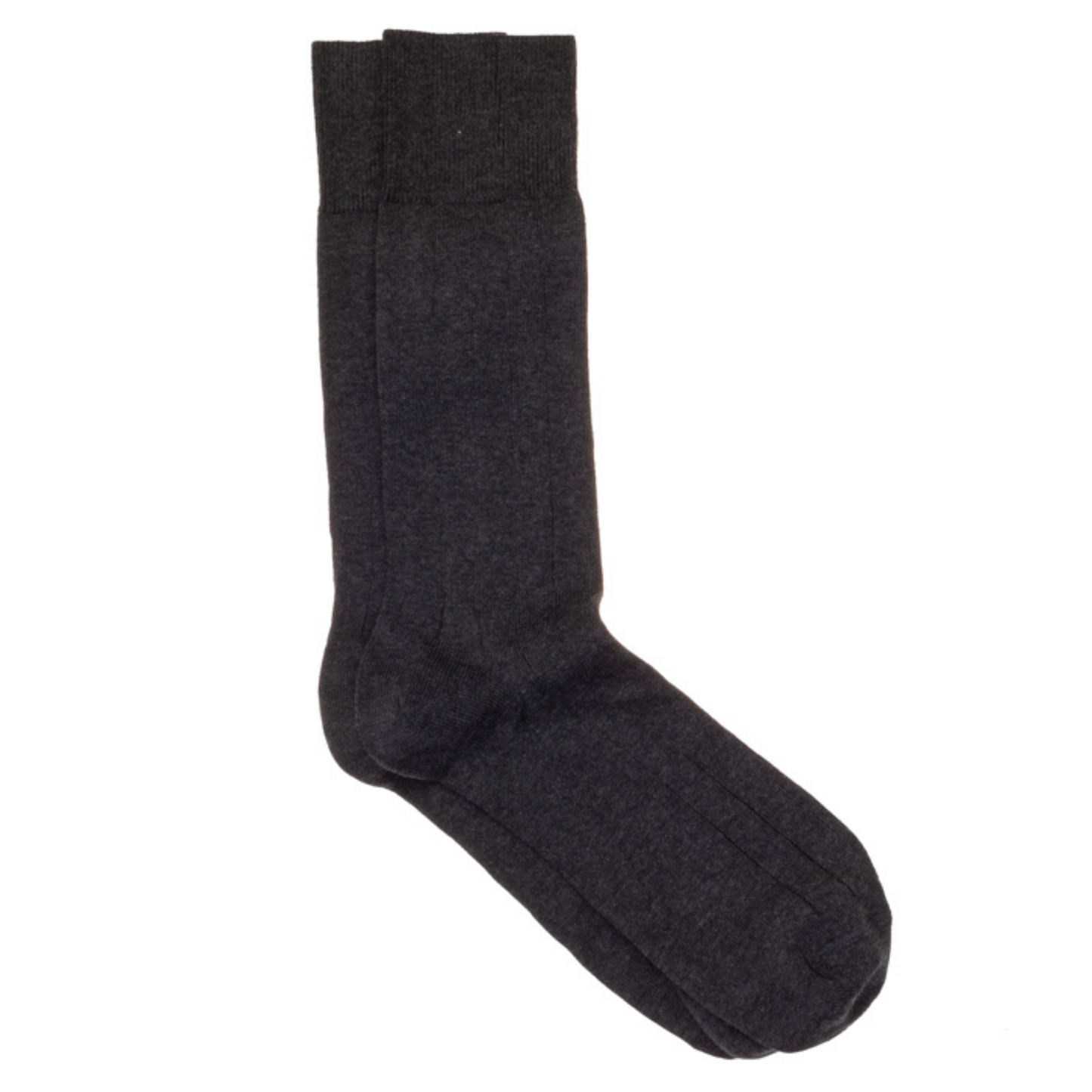 Solid Colored Socks (Dark Charcoal)