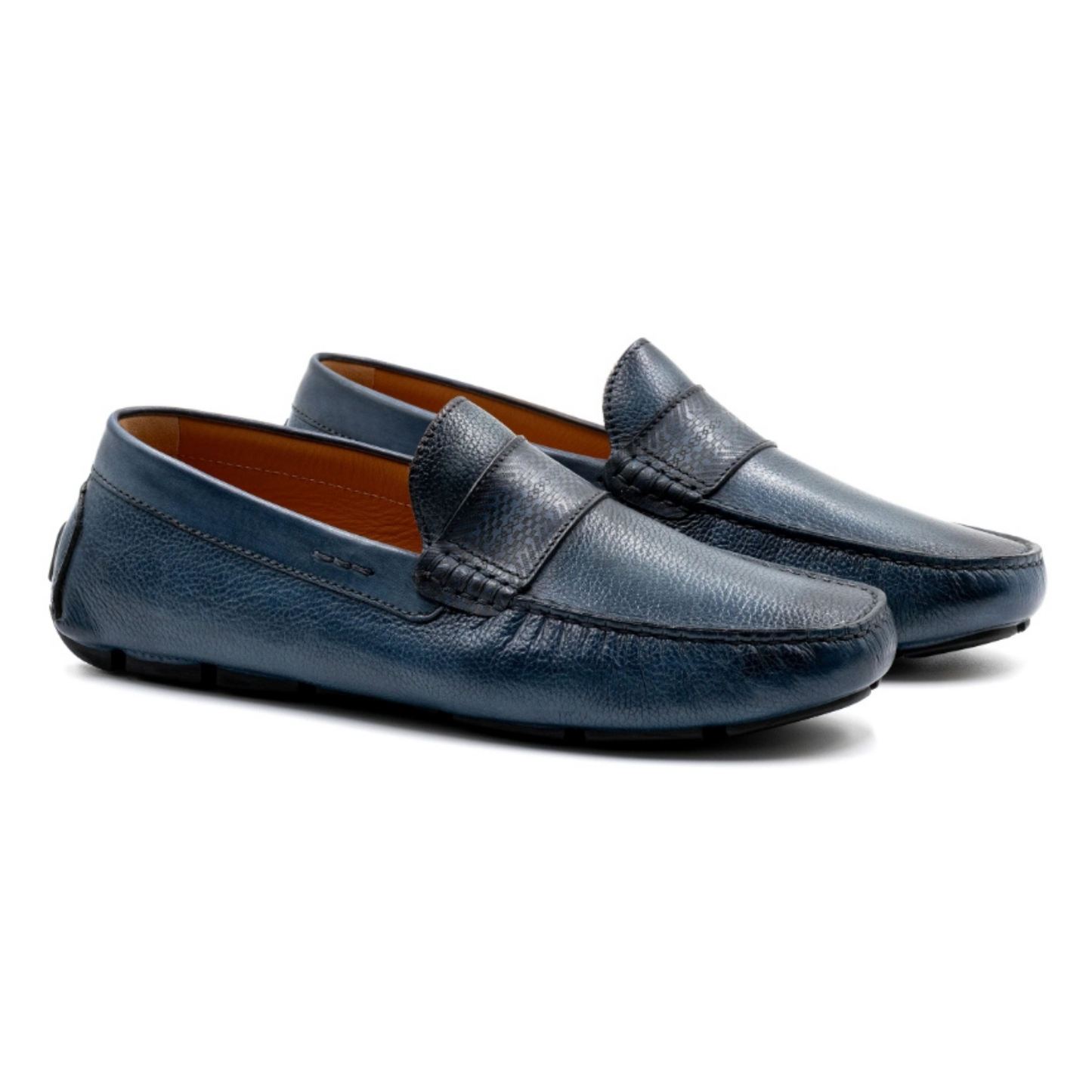 Maranello Italian Calf Leather Driver (Marine)