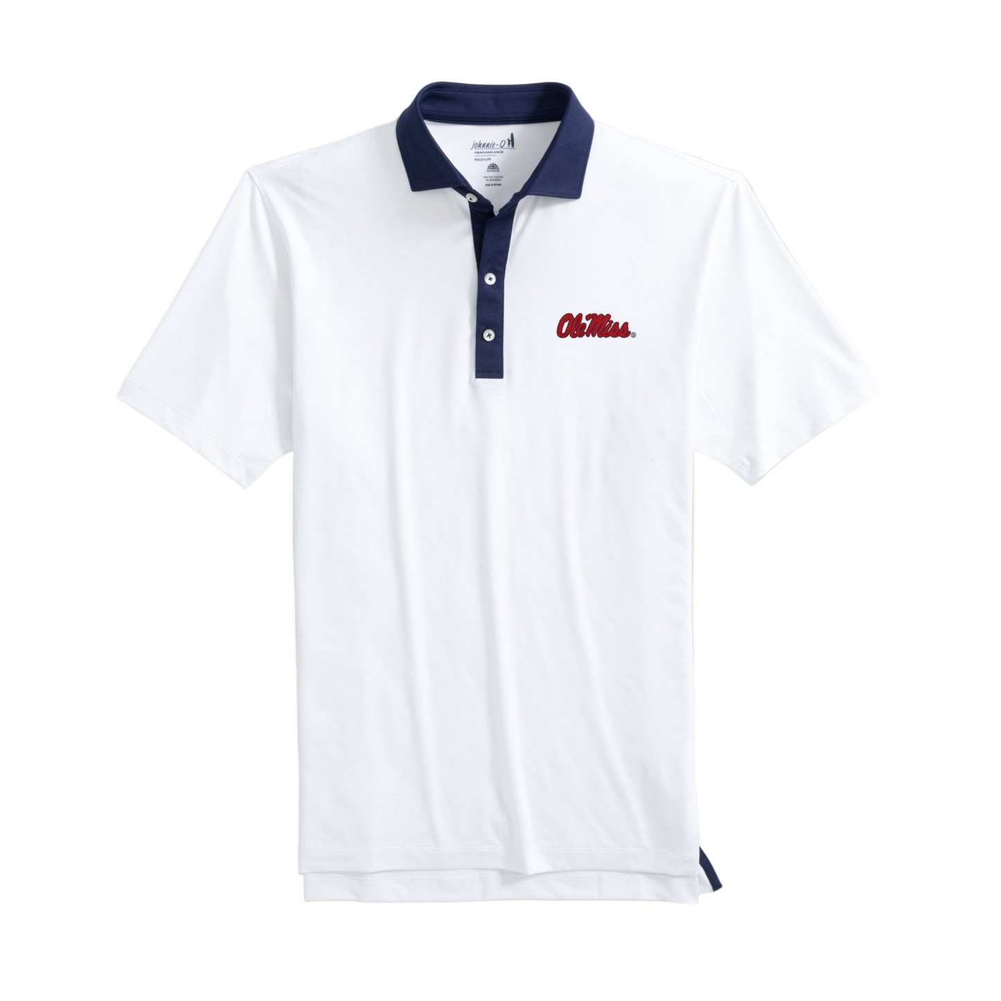 Ole Miss Ramos Performance Jersey Polo (Midnight Navy)