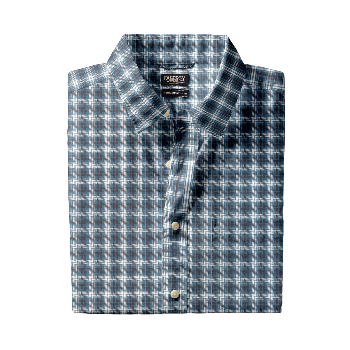 Movement Shirt (Azure Night Plaid)