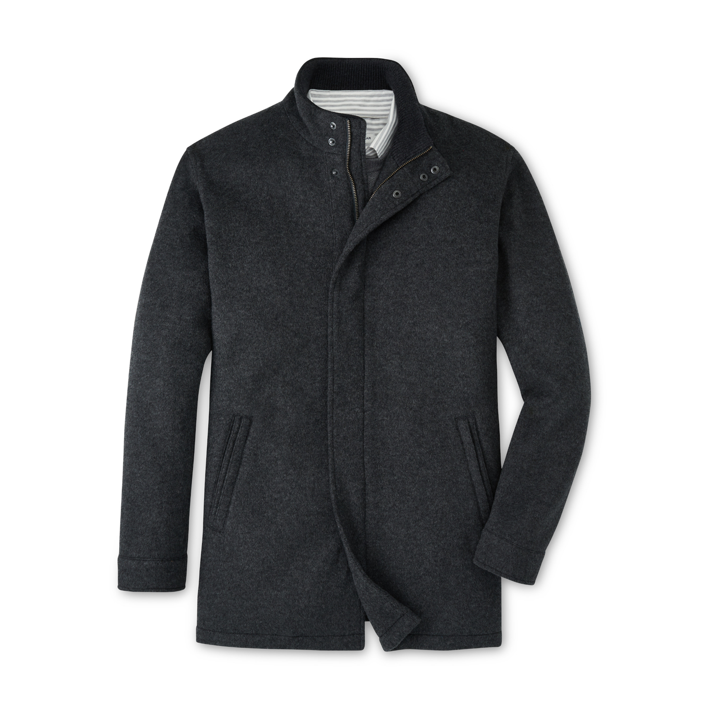 Crown Flex Merino City Coat (Iron)