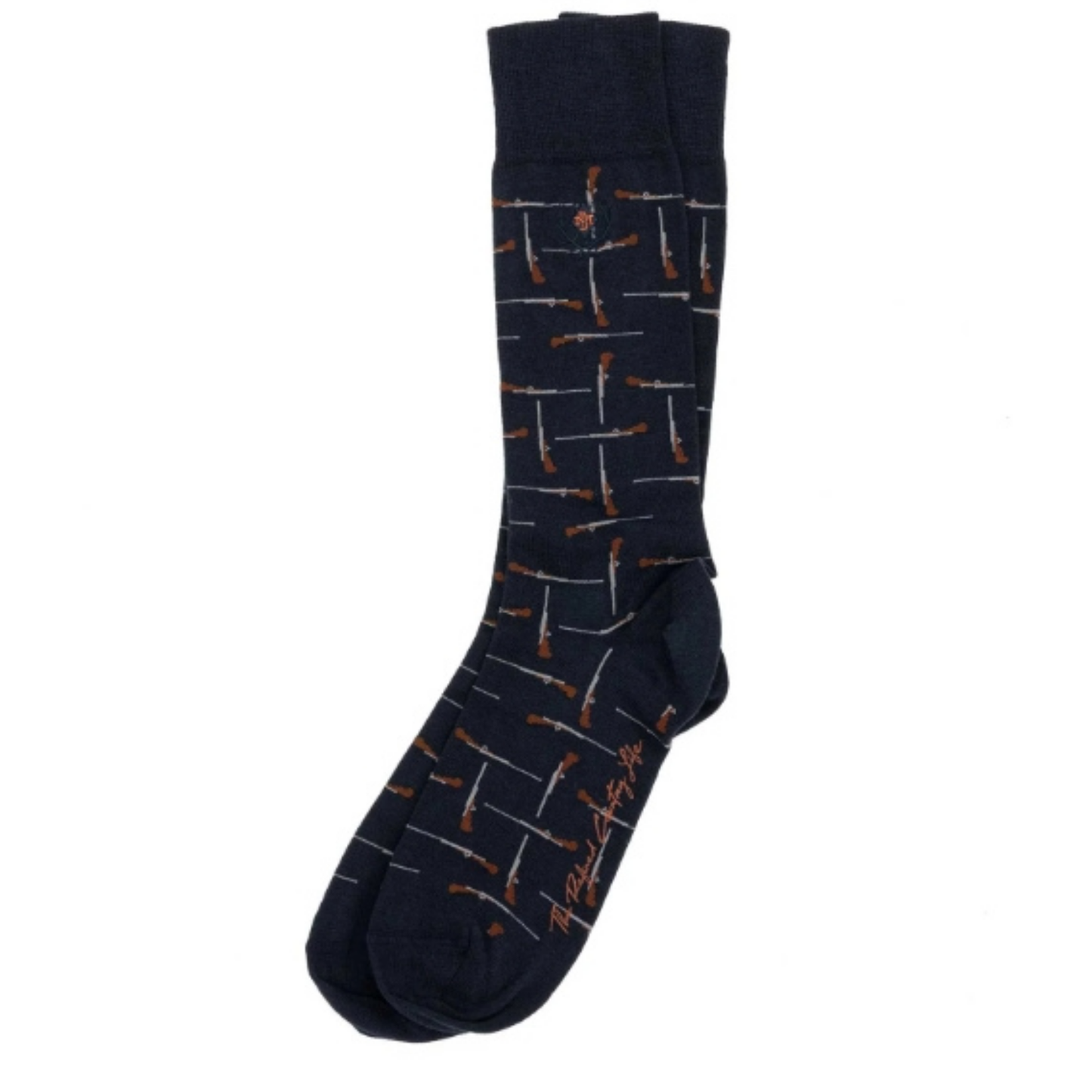 Fancies Peruvian Pima Cotton Socks (Navy Rifle)