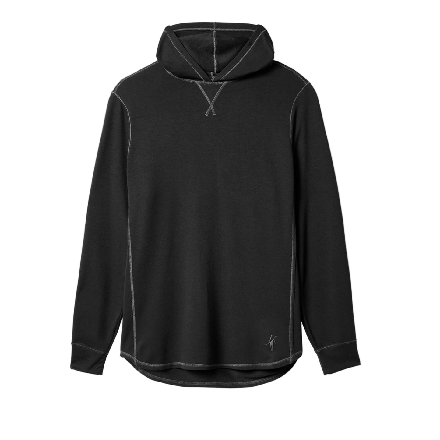 Schooner Long Sleeve Hoodie (Black)