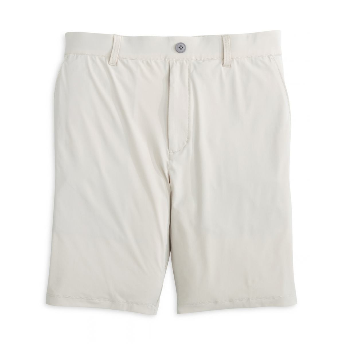 Fusion Knit Performance Pull-On Short - 7" (Stone)
