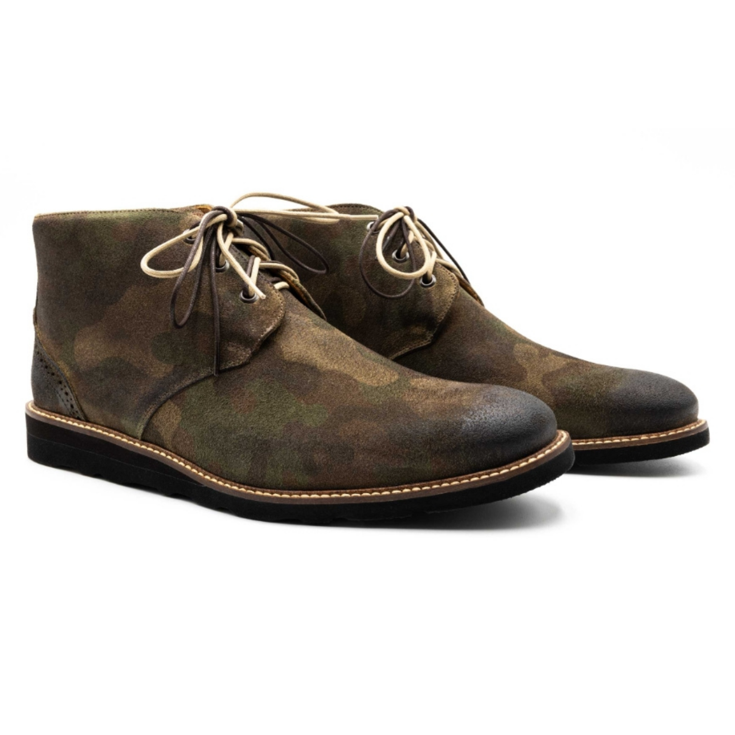 Blue Ridge Suede Chukka Boots (Camo)