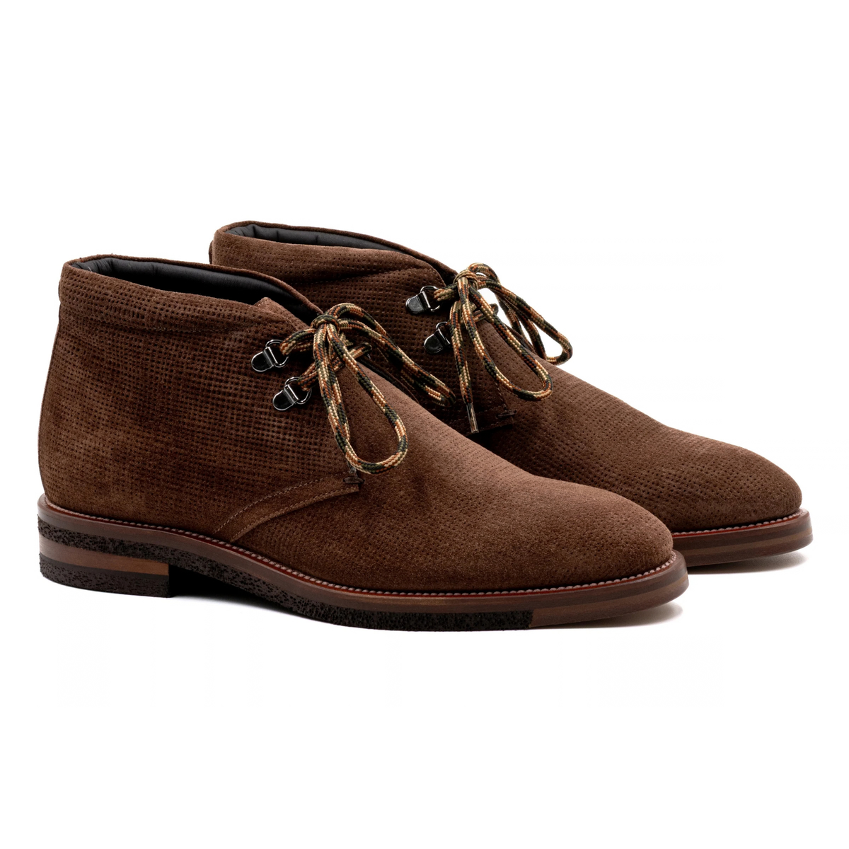 Tuscan Italian Suede Chukka (Bark)