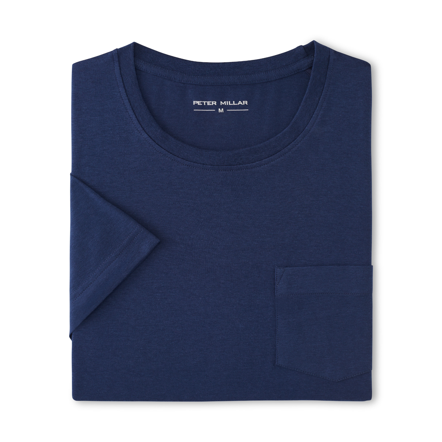 Crown Comfort Short-Sleeve Pocket Tee (Navy)
