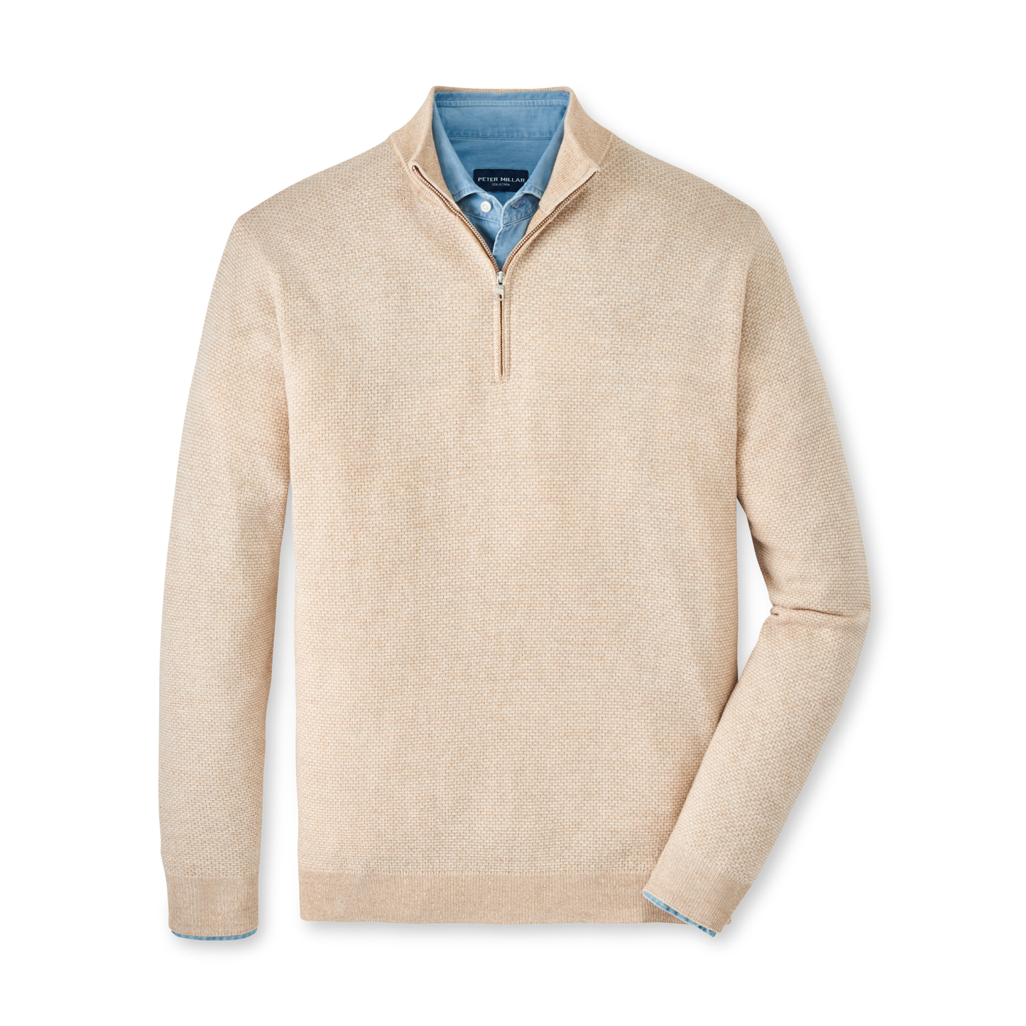 Ashland Quarter-Zip Sweater (Cheshire Brown)