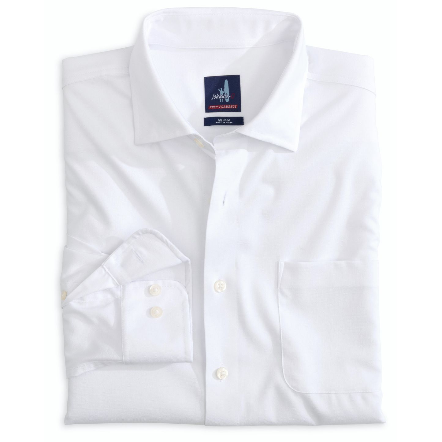 Tradd Button Down Shirt (White)