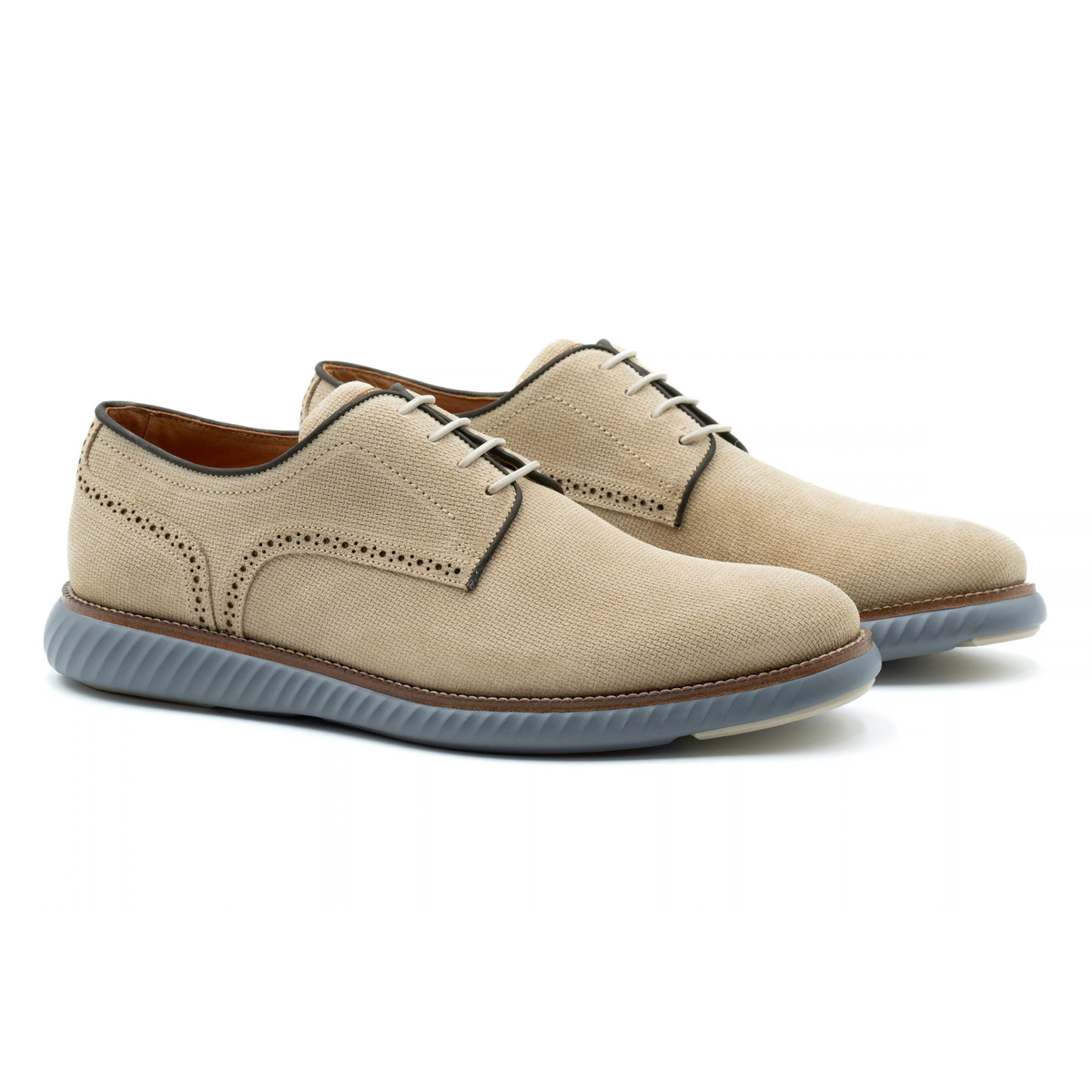 CountryAire Suede Plain Toe (Sand)