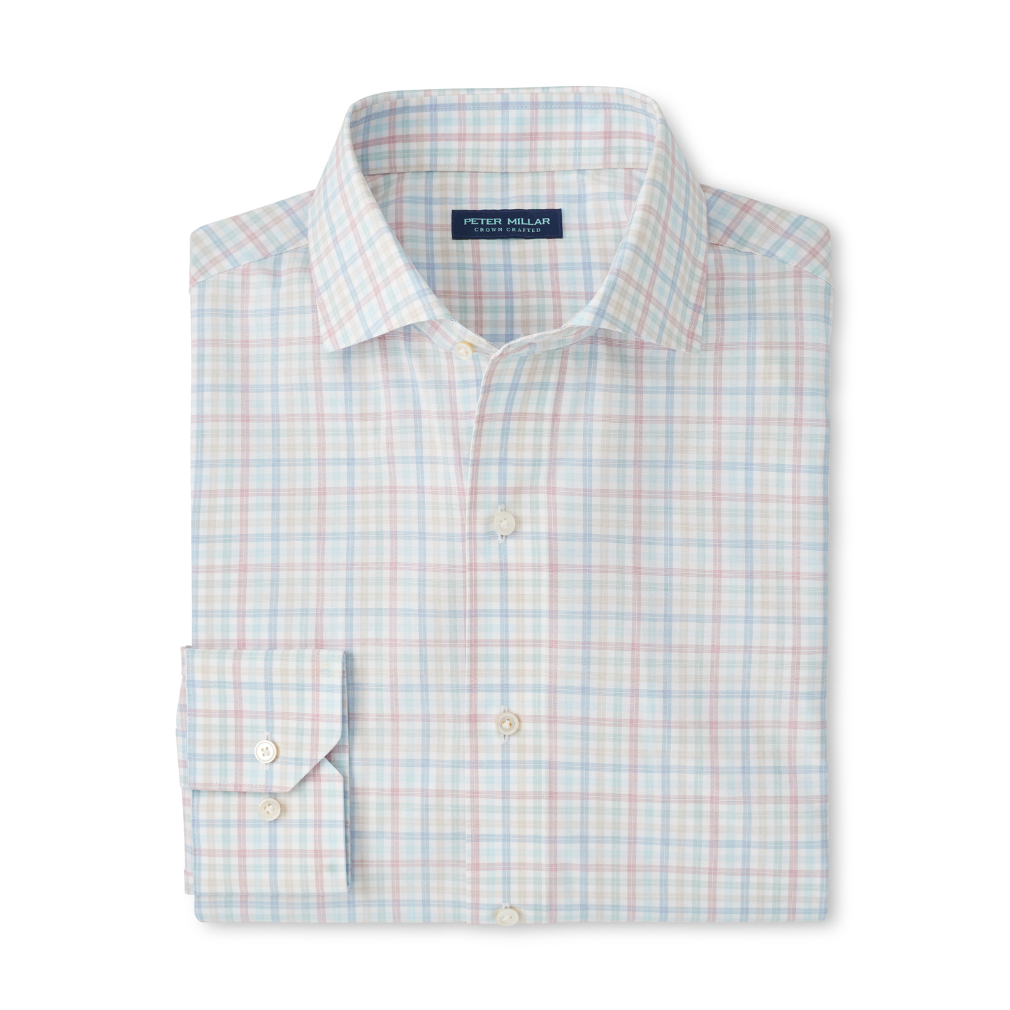Basin Performance Poplin Sport Shirt (Multi)