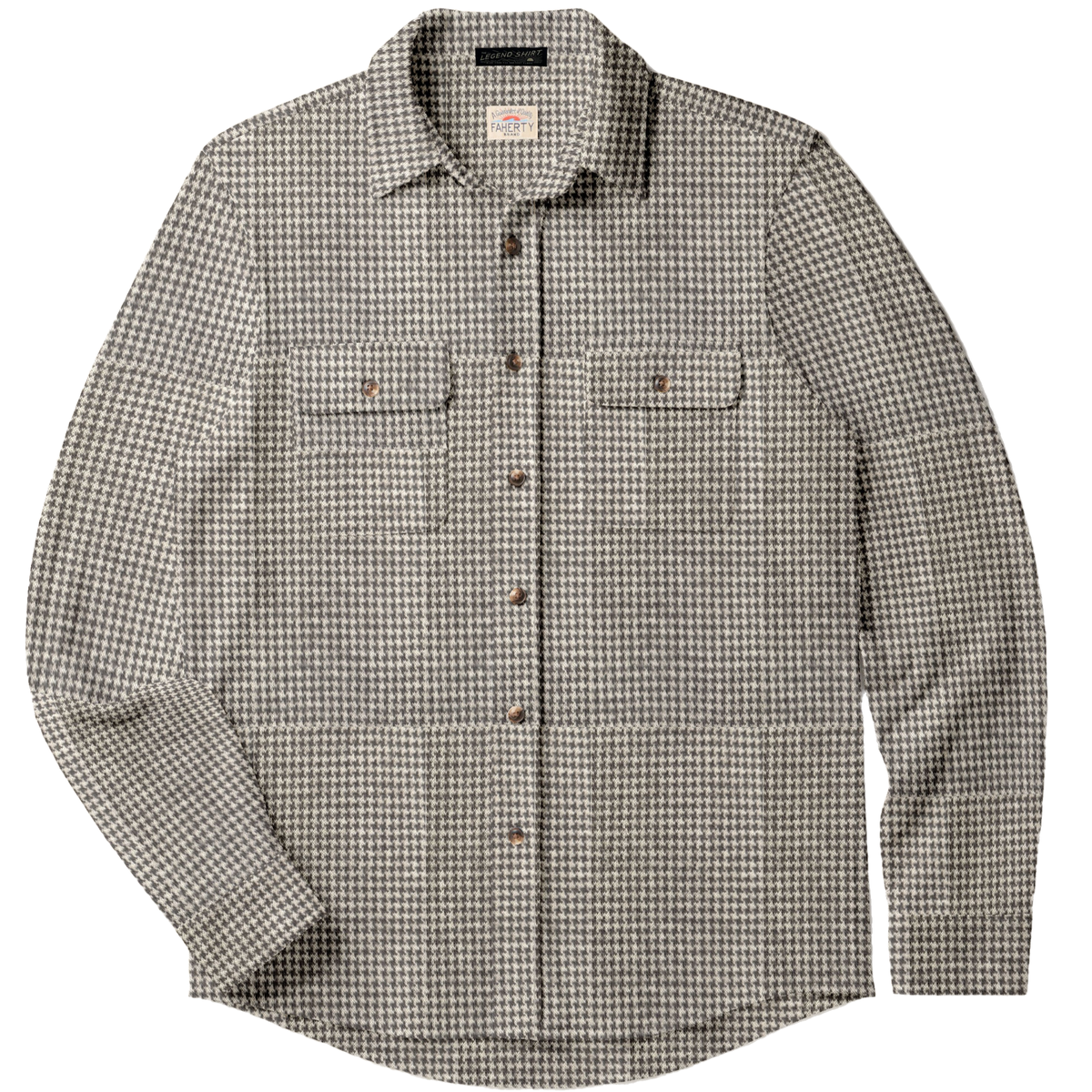 Legend Sweater Shirt (Taupe Brown Pincheck)