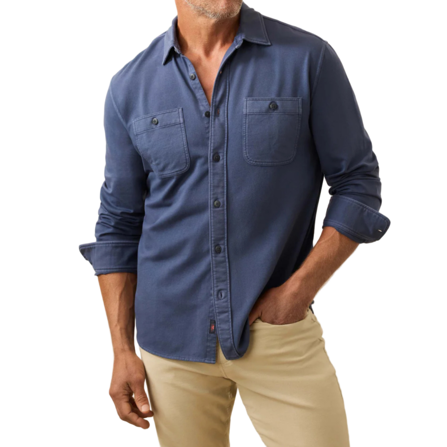 Field Knit Shirt (Blue Nights)