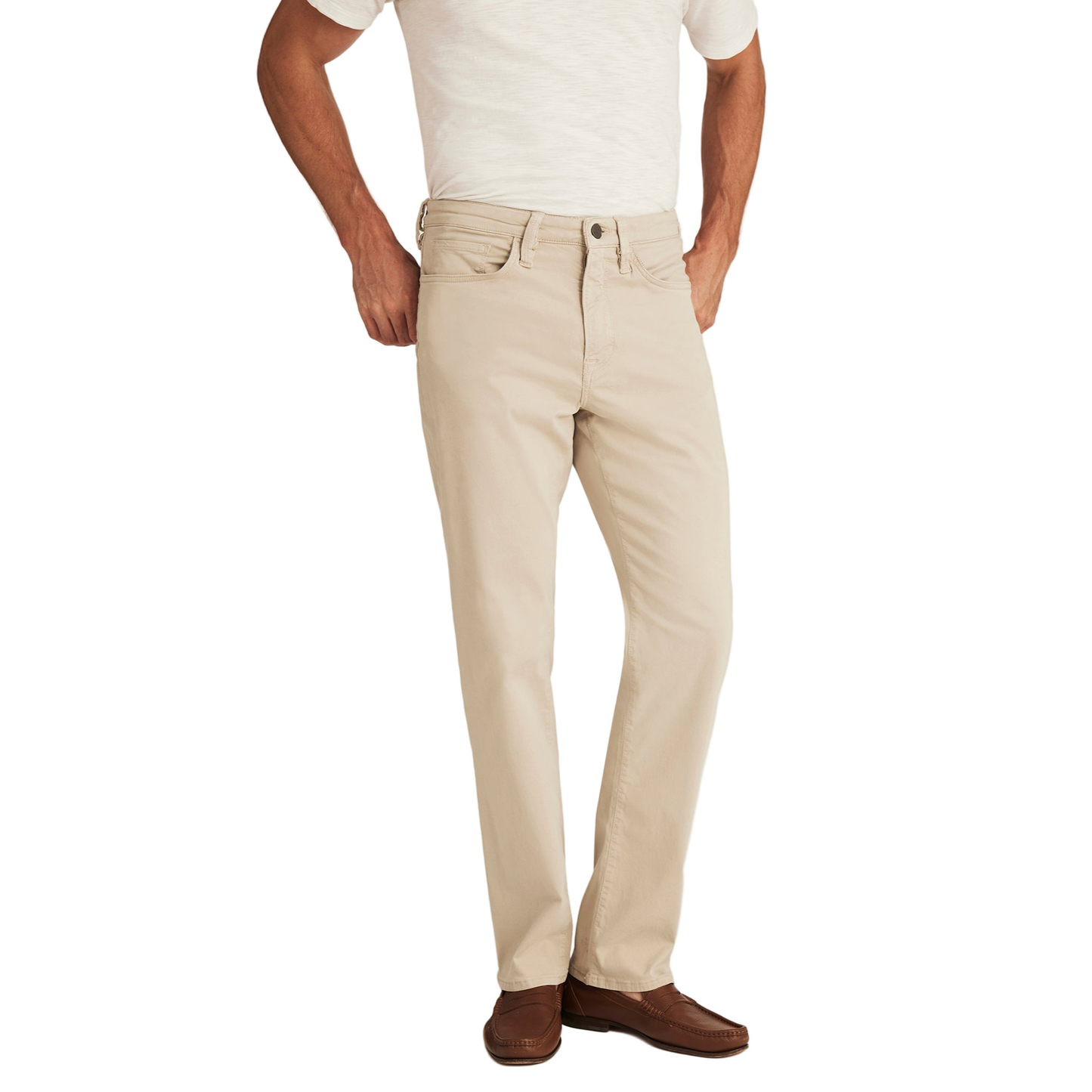 Charisma Relaxed Straight Leg Pants (Dawn Twill)
